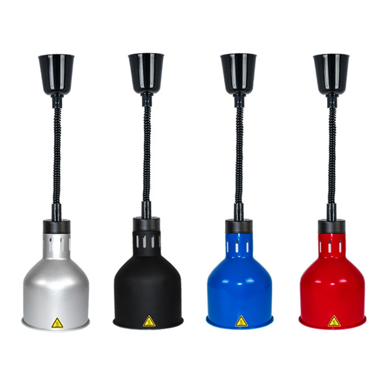 Телескопический гибкий подогреватель еды светильник для кухни нагревательные лампы Электрический красочный подвесной обогреватель буфета лампа картонная коробка посуда