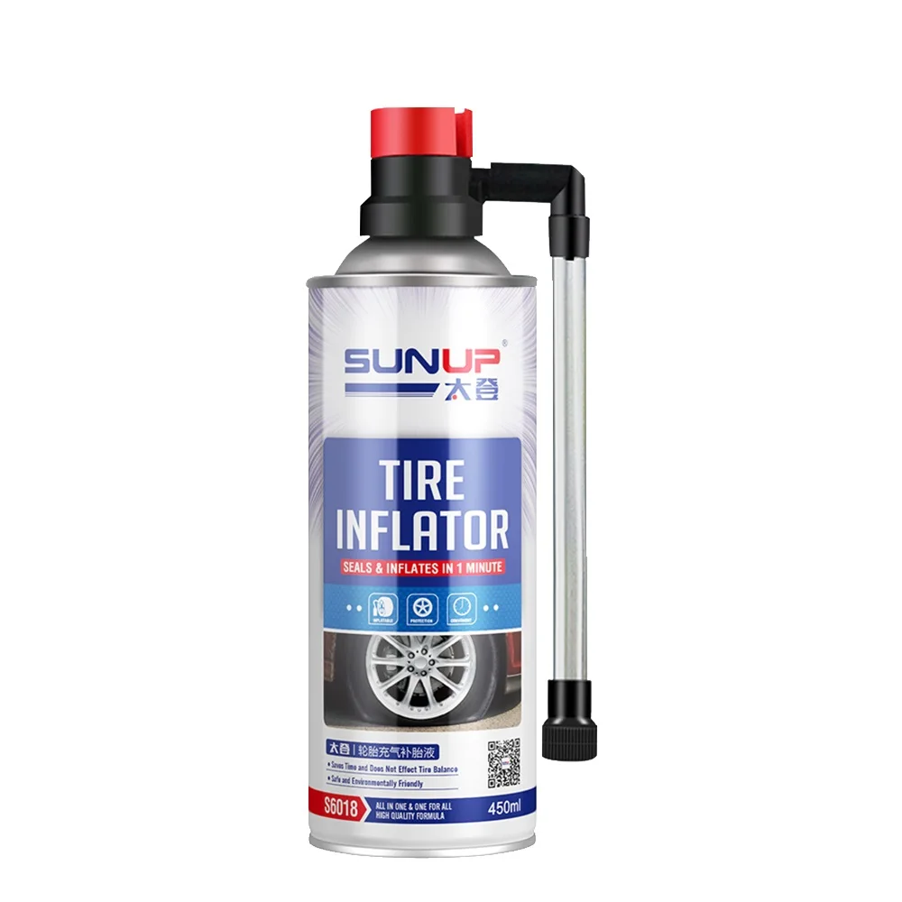 Аэрозольные банки для шин, уплотнительный спрей для шин, уплотнитель для шин, портативный надувной спрей