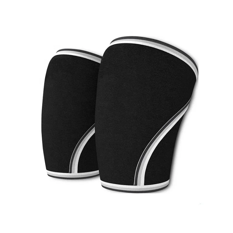 Weight lifting knee pads 7mm thick diving material knee support