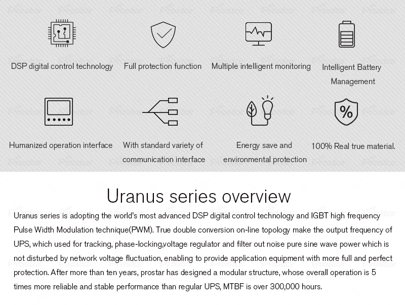 Wholesale 80 KVA 3 Phase Low Frequency Online UPS Uninterrupted Power Supply