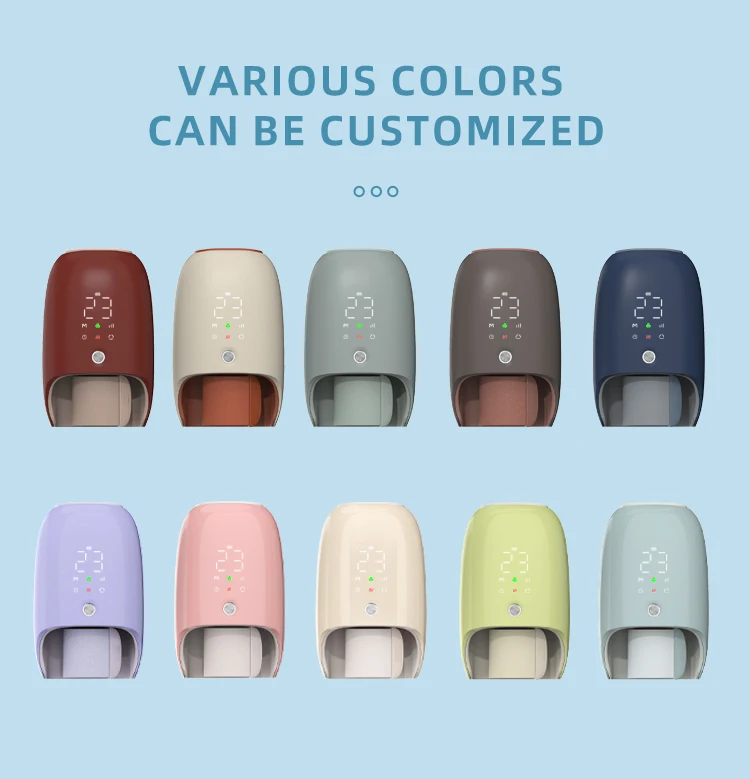 cooling wireless cordless vibrating shaped splints arthritis roller hand massage hand machine for hand with heat and compression