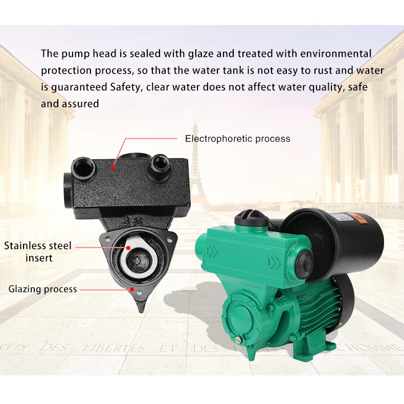 Professional China Manufacturer Economical Centrifugal Pump Household Automatic Self-Priming Pump