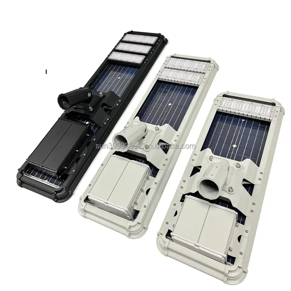 Sunlamps super power 5050 led chip IP66 brand new mono solar panel street light 10000 lumen 70W integrated solar lights outdoor
