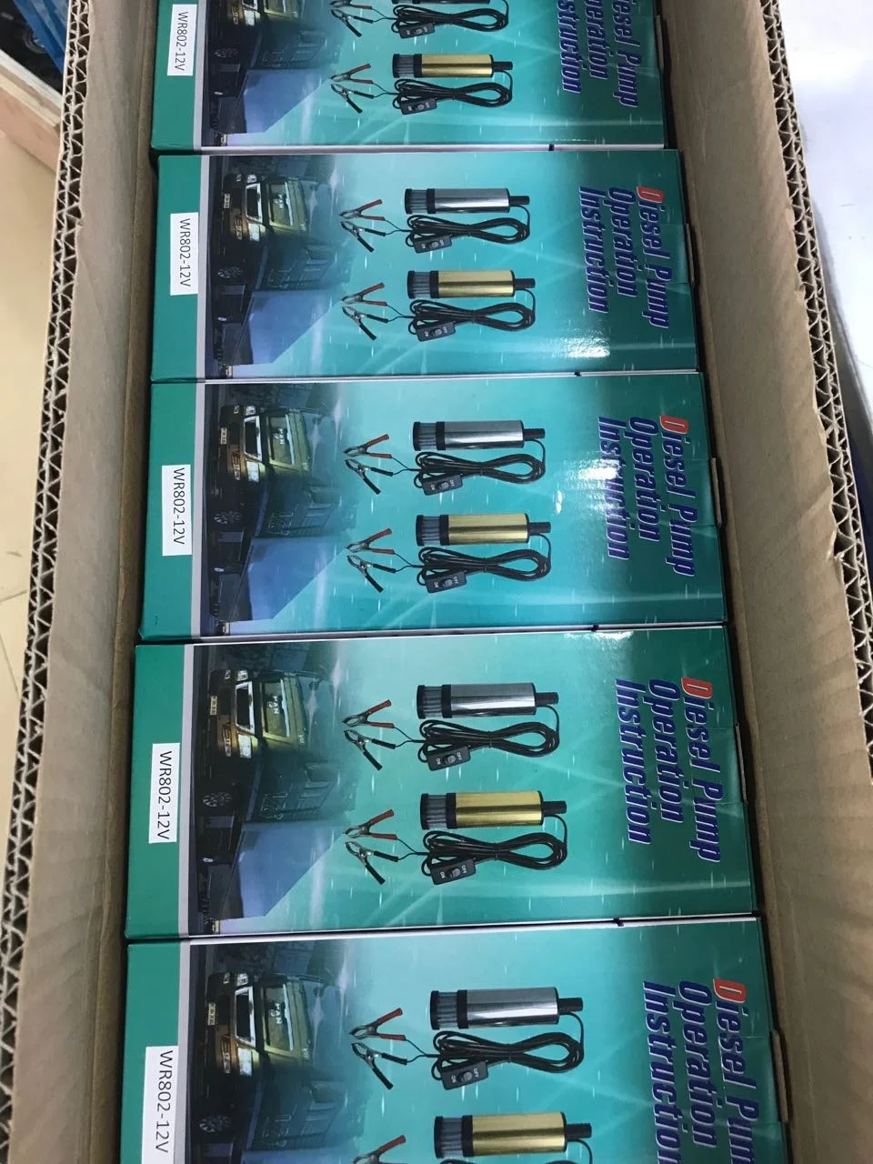 DC12V38mm/51mm Diesel Water Oil Fuel Transfer Pump Car Truck Camping Submersible Connection To BatteryElectrical Immersion Pump