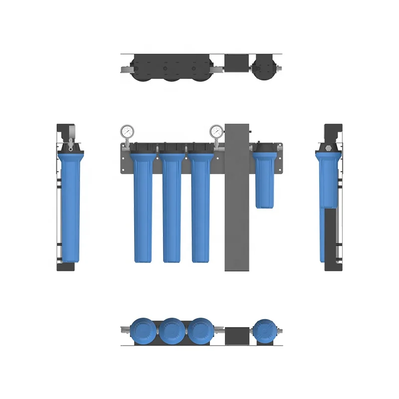 Wall-Mounted Pipeline Commercial Water Filter System