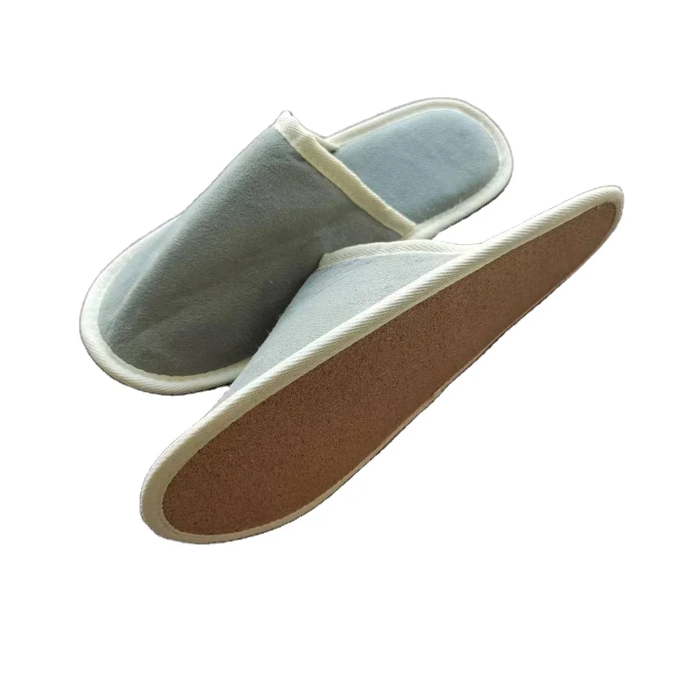 Eco Friendly cork sole   Hotel spa disposable  Slipper