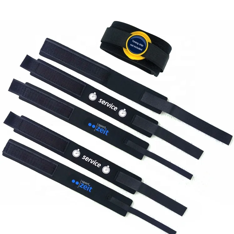 Triathlon Ankle Straps for Race Timing Chip in Sports & Entertainment Events