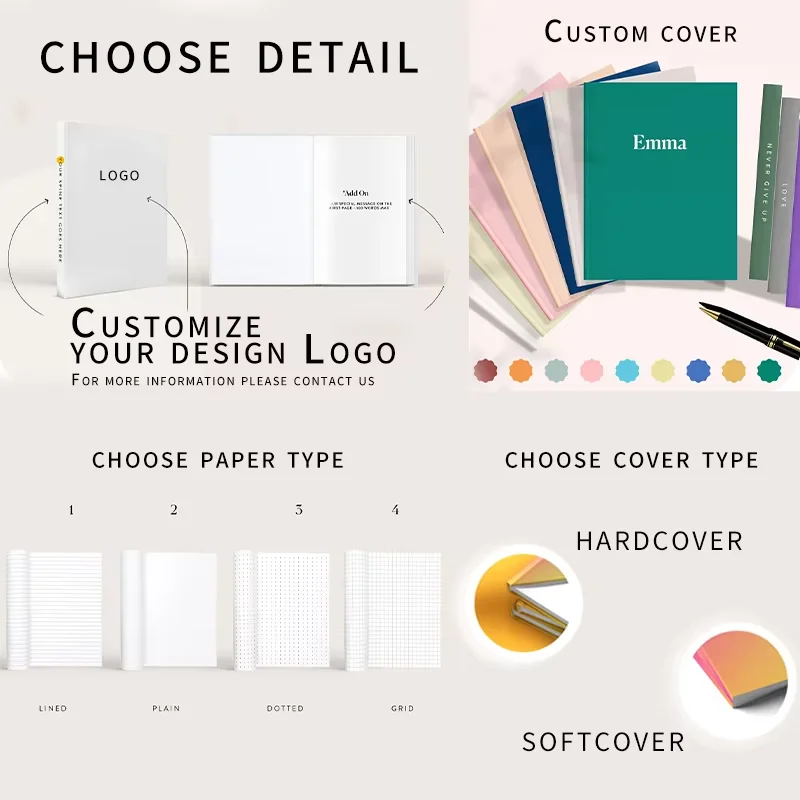 Custom logo design Color thickened Pu leather notebook Magnetic notebook and pen Custom stationery notebook gifts