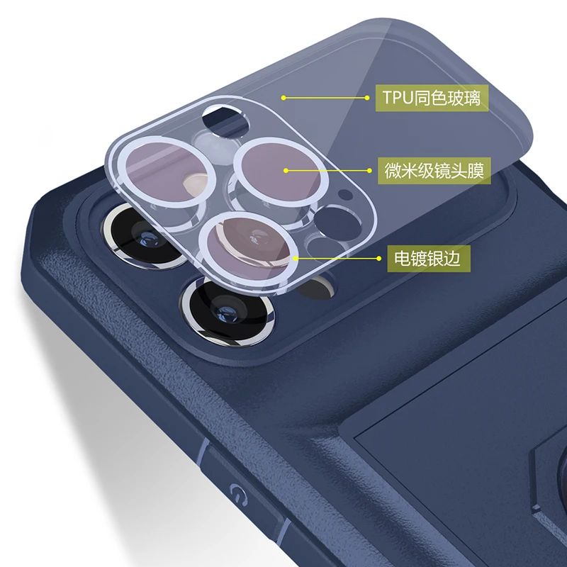 New Product Multifunction TPU PC Wallet Card Slots Ring Kickstand Magnetic Phone Case Cover For MOTO Edge 30