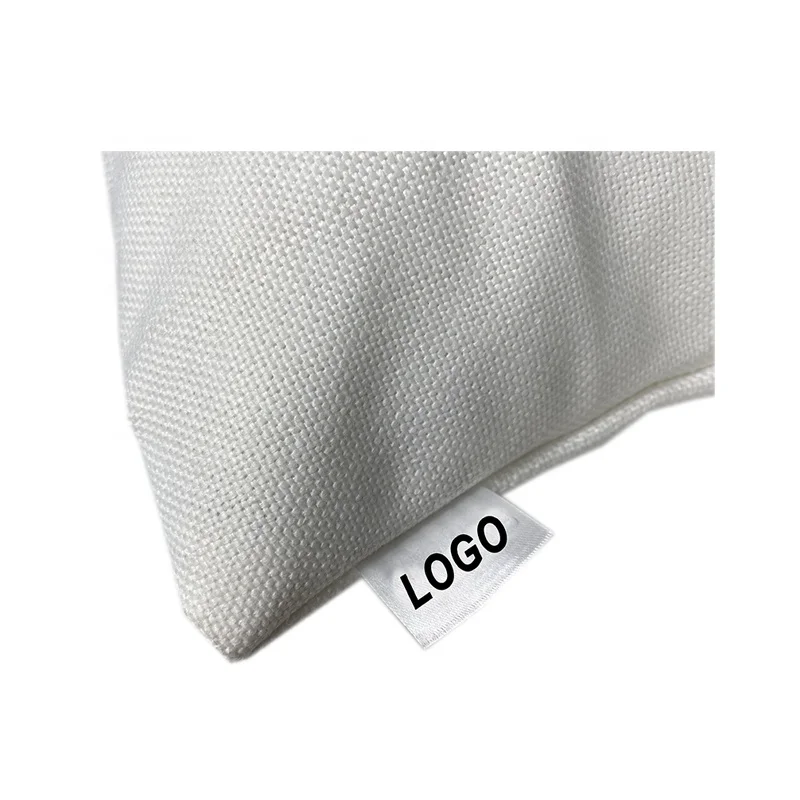 Gift Custom Pillow Covers Made Printed White Cotton Linen Decor Cushion Covers
