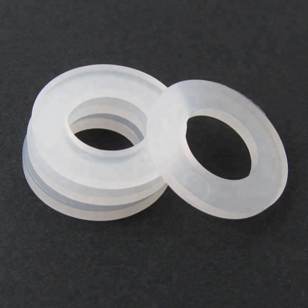 Custom PA POM DELRIN Plastic Spacer White Black Insulating Flat Thick Nylon Washer