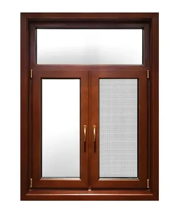 LongTai (Rokee)Factory price wood stainless double tempered glass aluminium thermal break windows