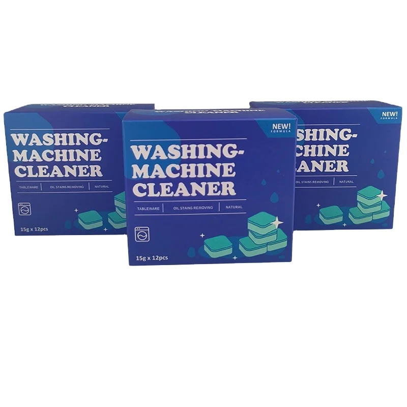 Powerful Washing Machine Cleaner Trough Cleaning Durable Washer Deep Cleaning Effervescent Tablet Washer Cleaner