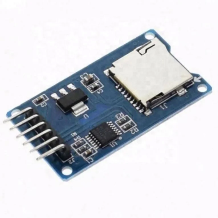 Mini TF Card Reader Module SPI Interfaces With Level Converter Chip