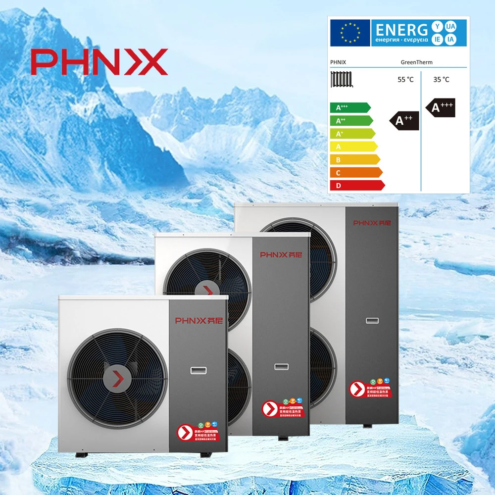 Тепловой насос с воздушным и водяным инвертором