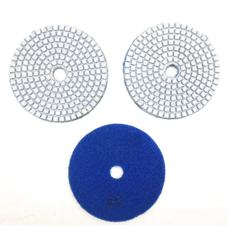 Hot Selling Concrete Polishing Pads Machine Floor Marble Stone 3m Wet Diamond Hand Polishing Pads
