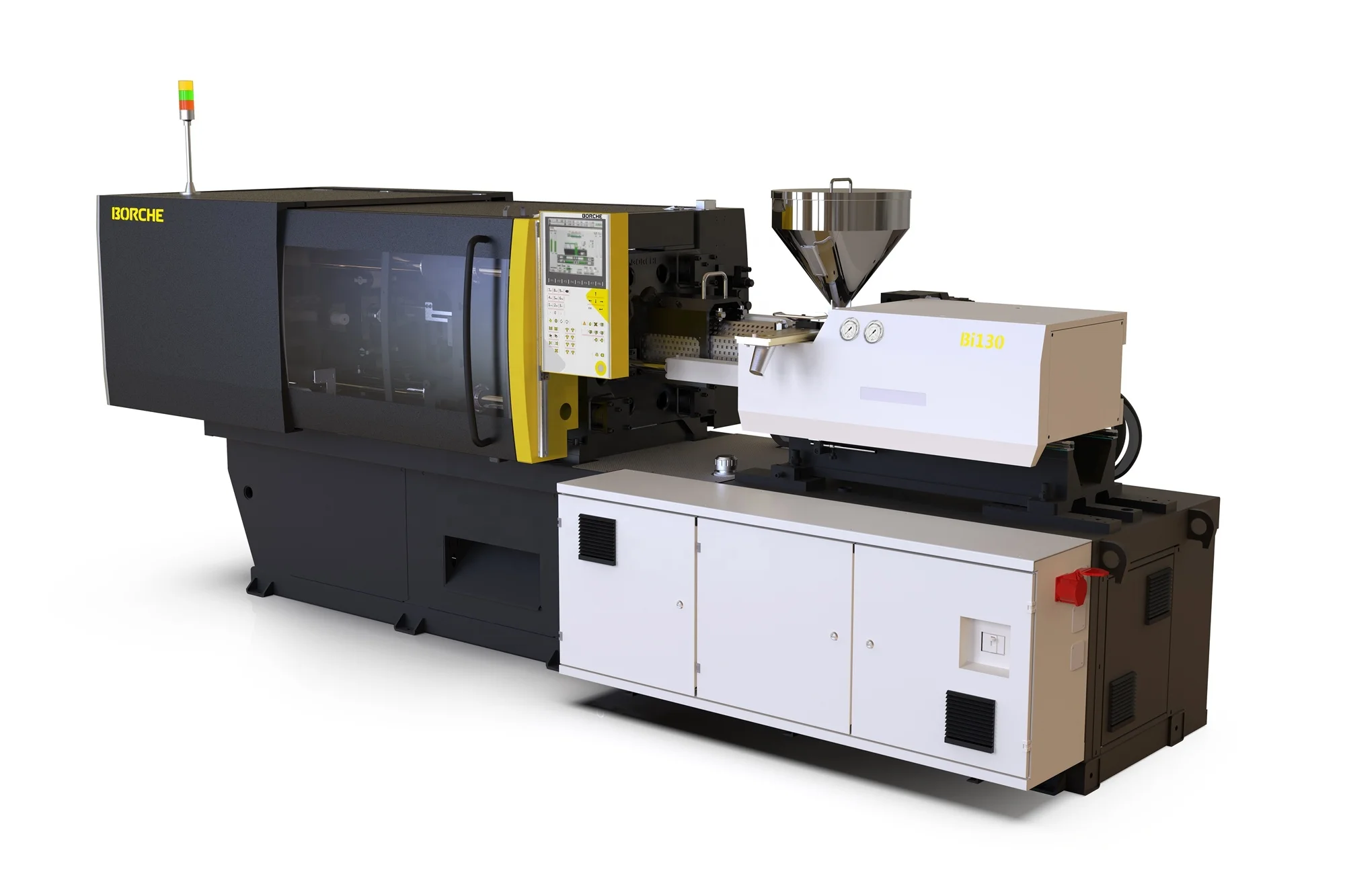 Borche injection molding machine making 120 liter garbage bin big size plastic waste outdoor trash can dustbin wheel