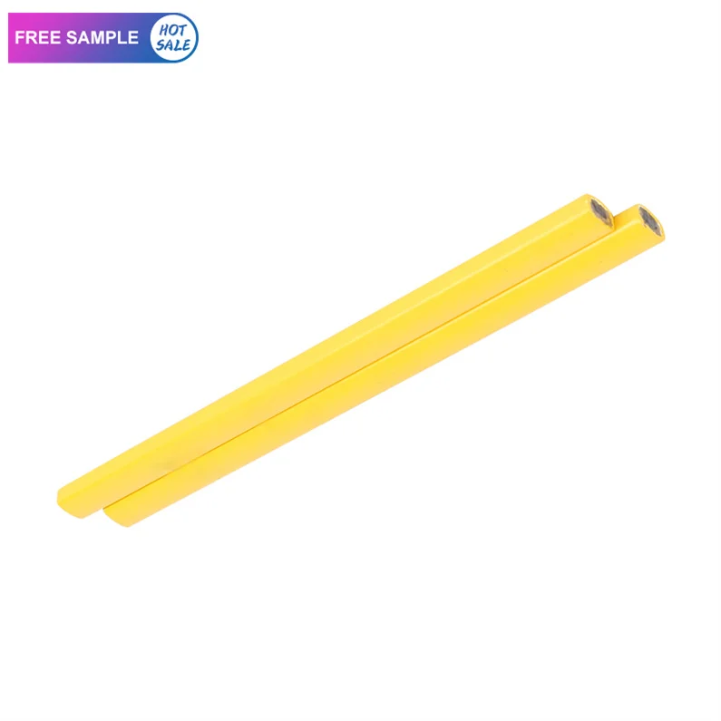 Pencil Packing Woodworking Pencil Set Deep Hole Marker Square Wooden Carpenter Pencils