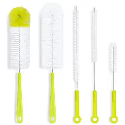 Bottle Cleaning Brush Set Long Handle Bottle Cleaner Kettle Spout Lid Cleaner Brushes