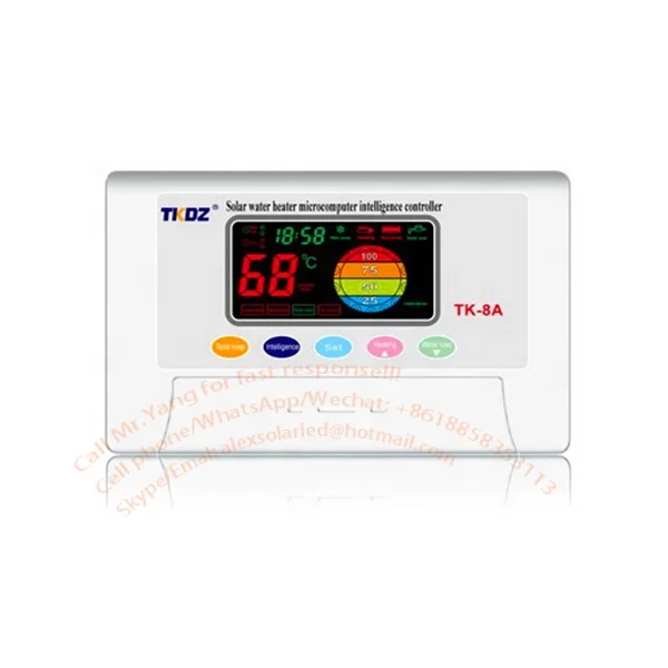 
Open Loop Solar Thermal Water Heater Computer Controller TK-8A for non-pressure solar water heater 