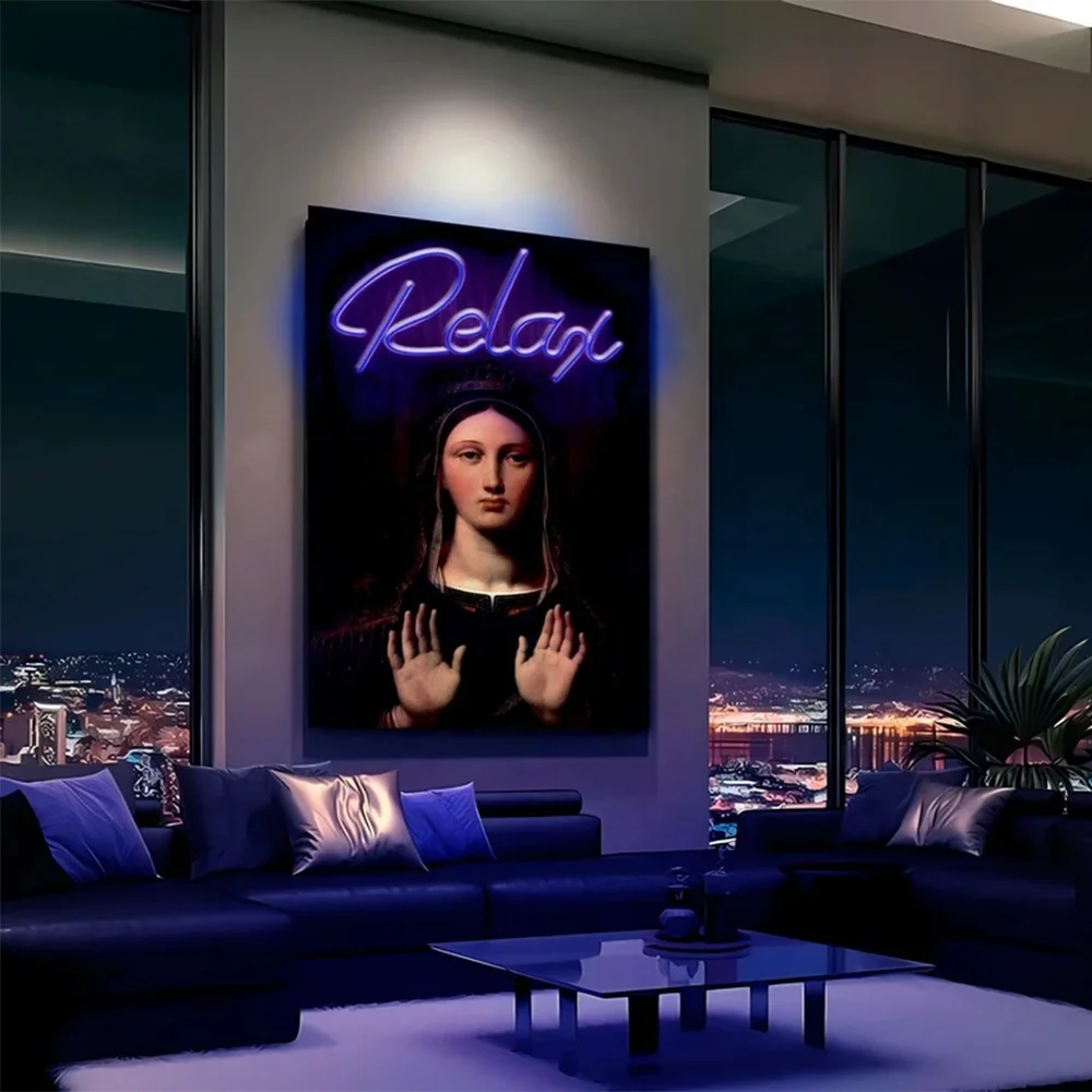 Индивидуальный дизайн бизнес логотипа неоновая живопись художественное изображение светодиодный световой знак Красочный неоновый свет для украшения