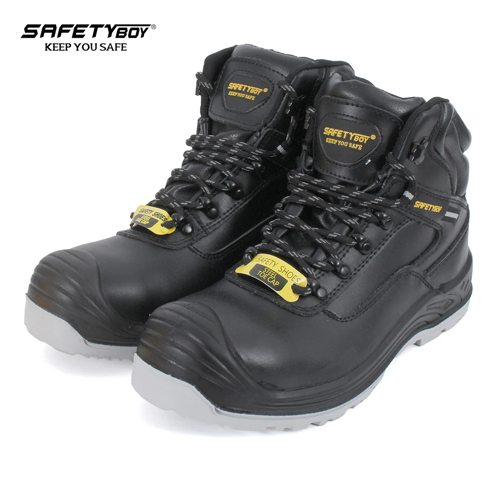 Safetyboy YL152 подходит для кислотной и щелочной среды комплексной промышленной безопасности обувь со стальным носком Рабочая мужчин
