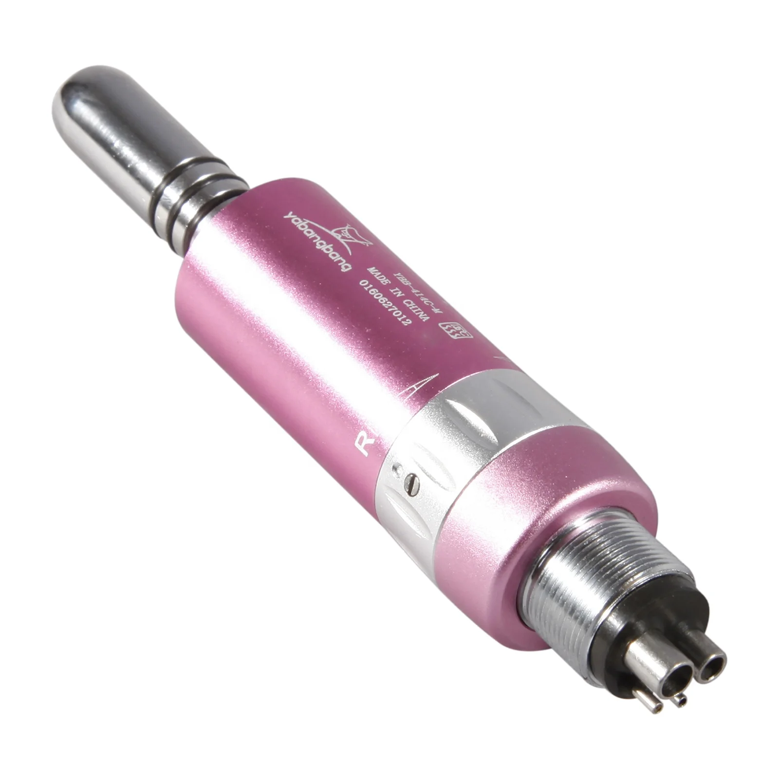 Hot Sale! Dental 1:1 Inner Water Spray Air Motor Low Speed E-type Handpiece 4 Hole Pink For N-S-K YH4