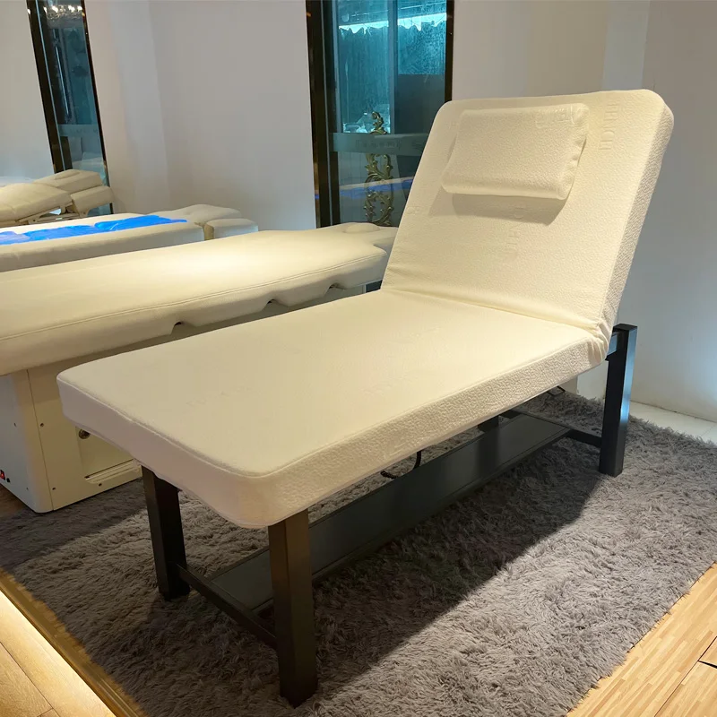 2 Motors Electric Massage Table Spa Beauty Bed with Latex Rubber Foam Mattress