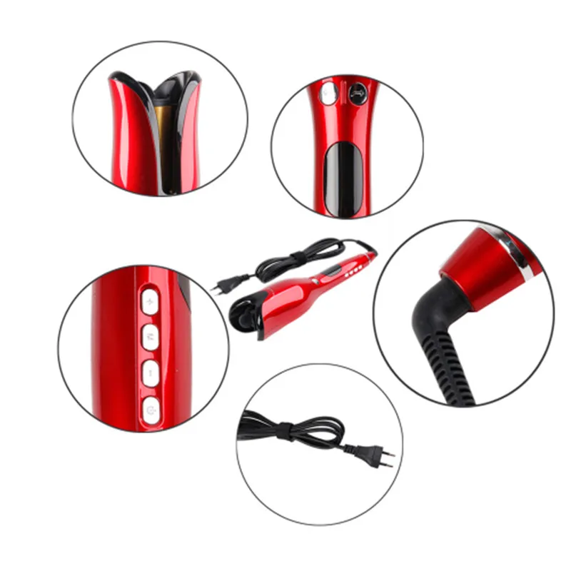 
Hot Sale Spiral hair curler rotating electric hair curler 