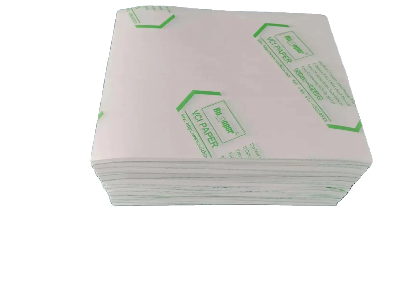 White VCI protection Corrosion Prevention Paper for steel