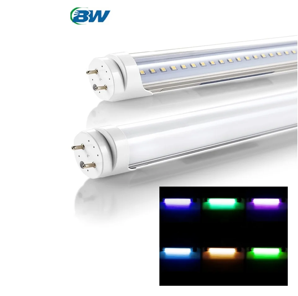  Изменение цвета с регулируемой яркостью светодиодные трубки RGB t5/T8 пробки СИД t8 многоцветный освещения 5 лет