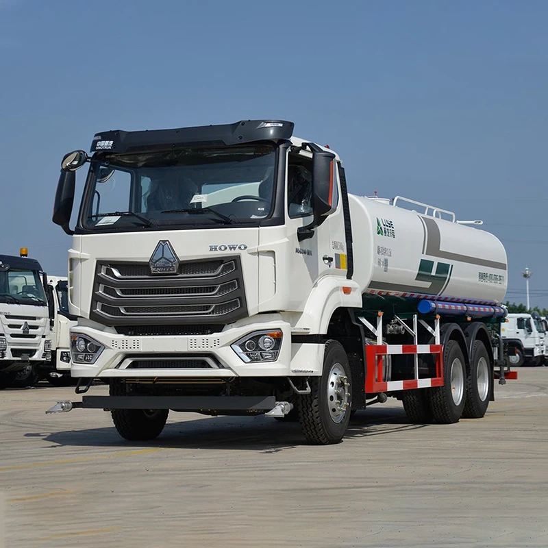 Howo 6x4 20cbm 20000 литр Многофункциональный из нержавеющей стали транспортный спринклер резервуар для воды грузовик