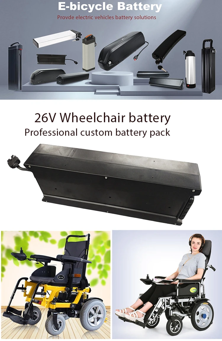 Wholesale Lithium-Ion 18V 4Ah Batteries 25000Mah Lithium Ion Battery For Electric Wheelchair
