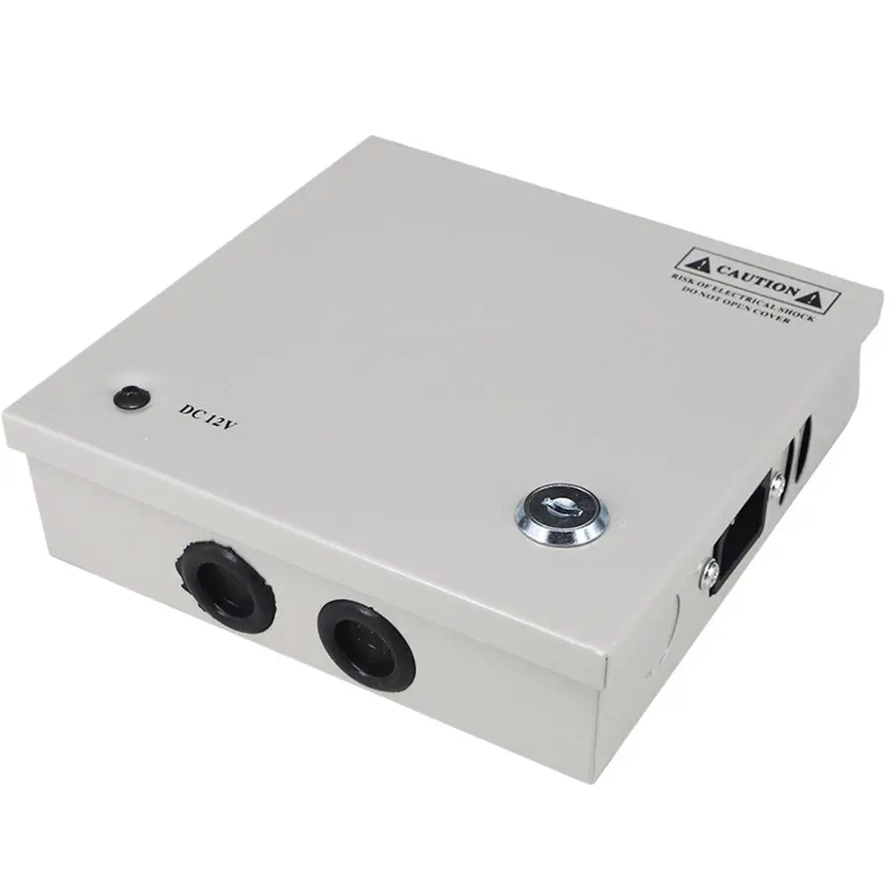 Sompom CCTV Блок питания 12v 3A 4CH камера блок со