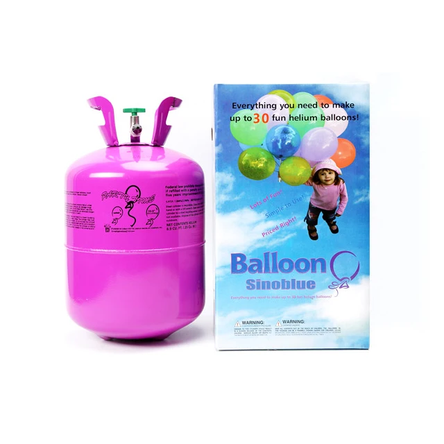 13.4L steel helium balloon with 1.0mm thickness 30PCS balloons,helium tank