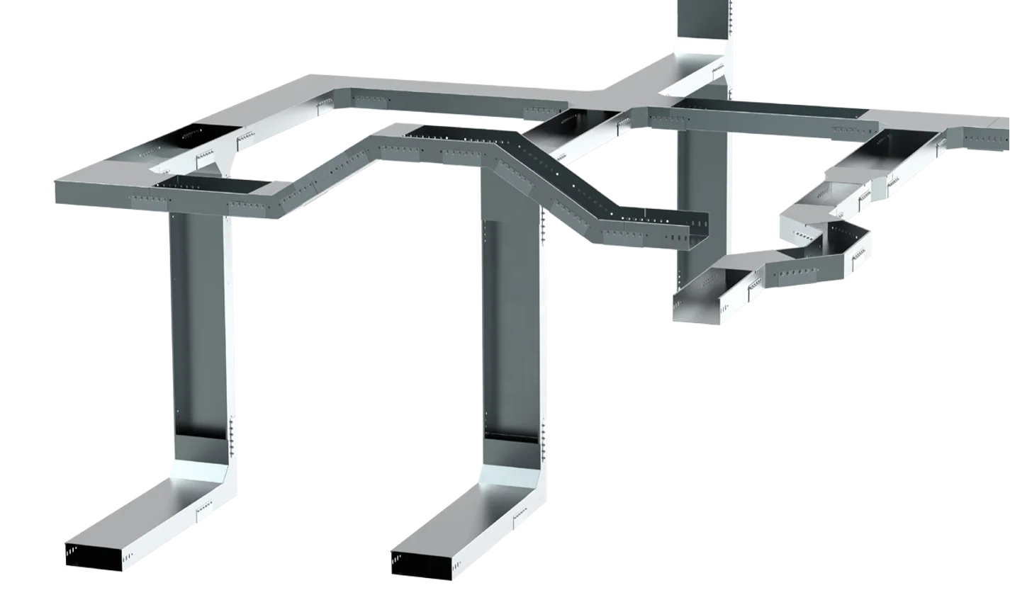 New China Manufacturer Management Flexible Hot Dip Galvanized Cable Tray Outdoor Cable Trunking