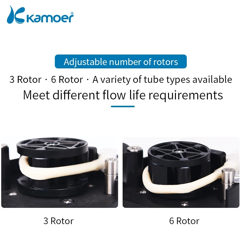 Kamoer KCM dosing pump lithium hydroxide transfer 12V high flow rate peristaltic pump transfer diacetone alcohol butyl acetate