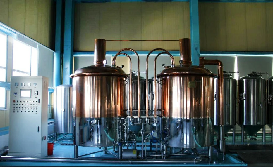 Stainless steel or red copper  beer  Brewery equipment 2000L 20BBL 20HL Beer Brewery Equipment Turnkey Project for craft beer