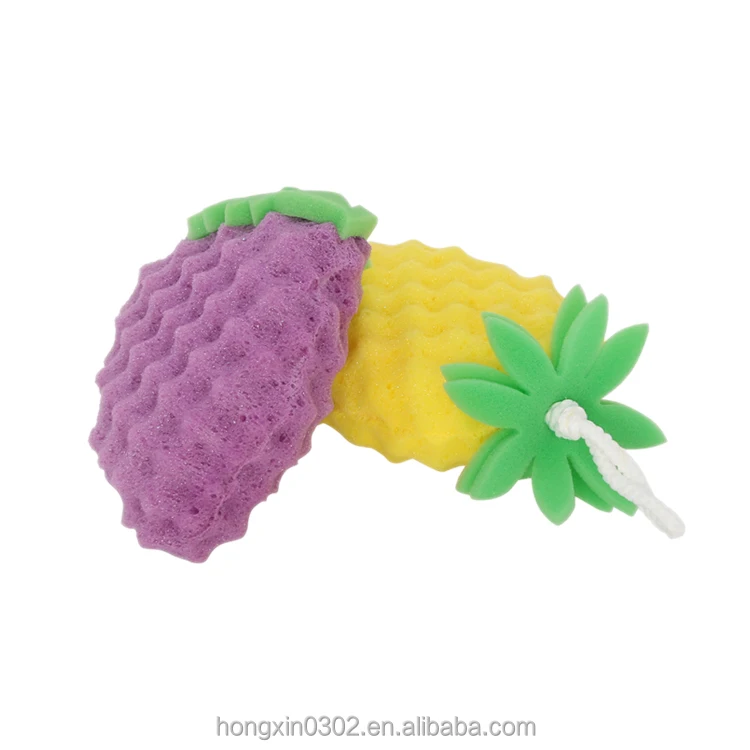 Wholesale Premium Kids & Baby Bath Sponge Fun Fruit Sponge