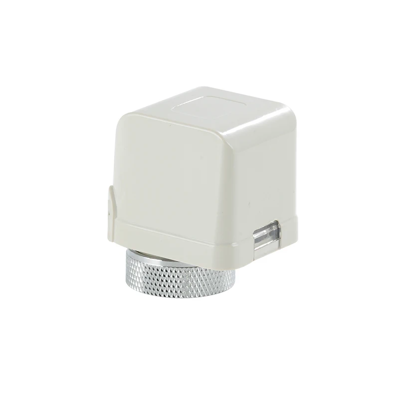 230v NC wax thermal actuator normally close 2 wire 4 wire  electric underfloor valve head actuator