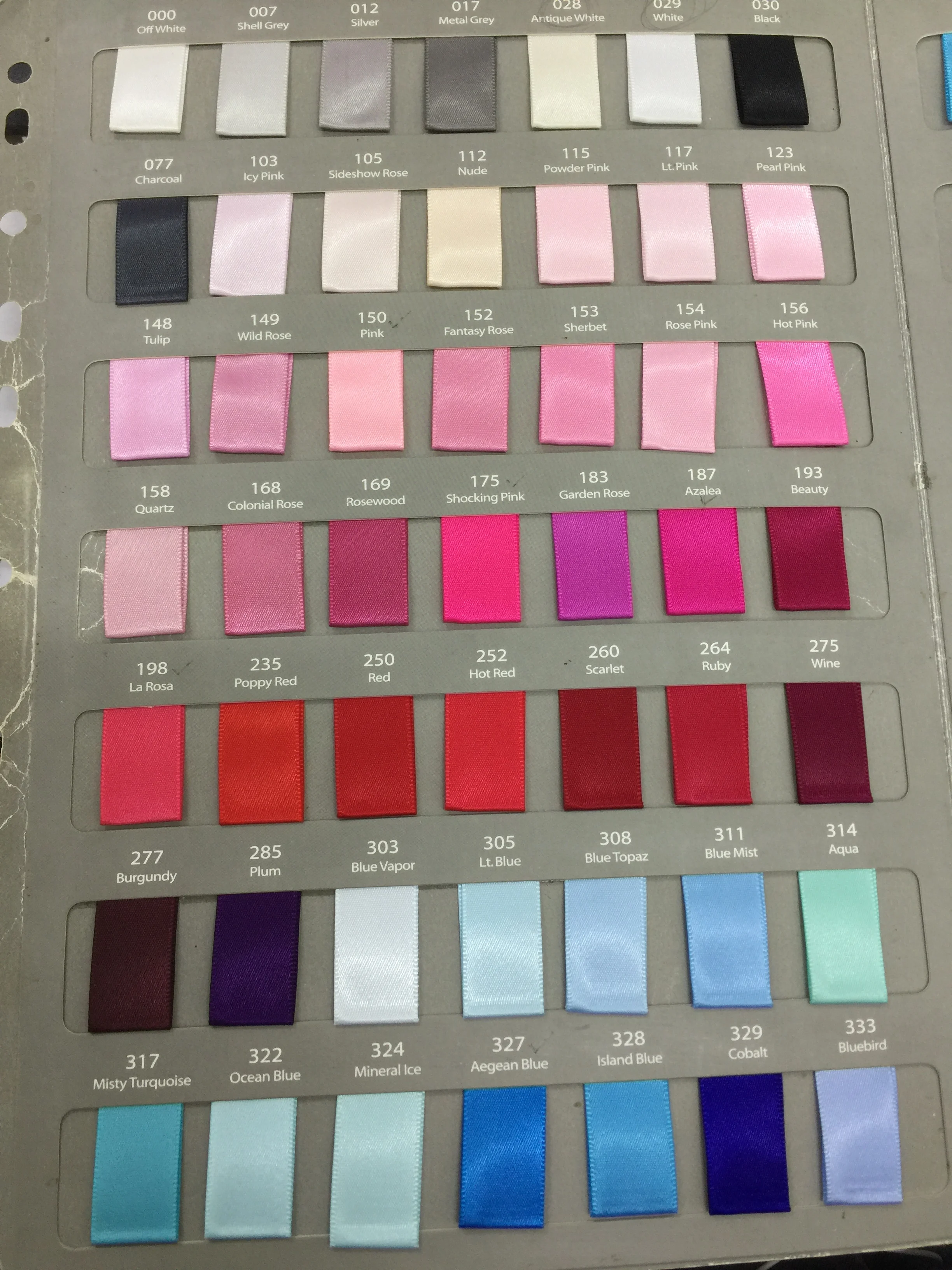 Factory direct wholesale double face satin ribbon roll