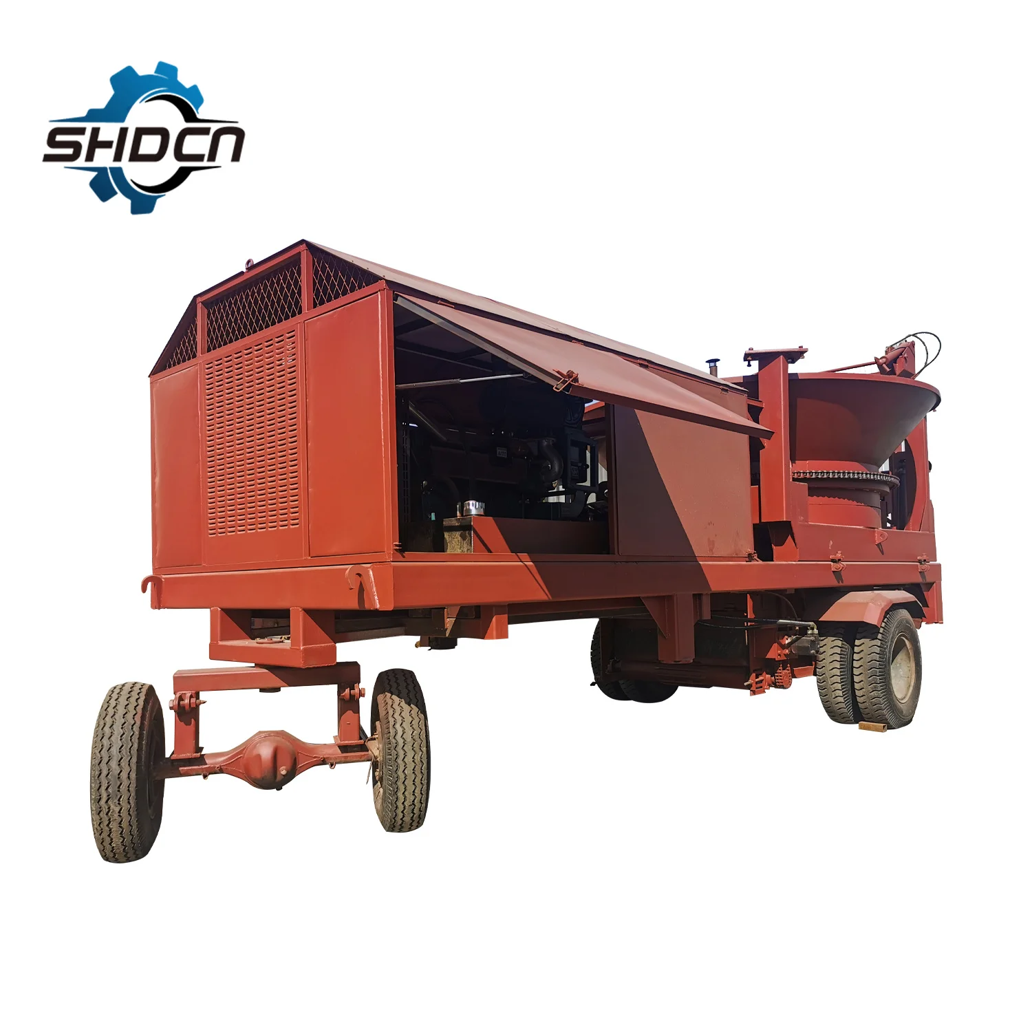 Big capacity wood hammer mill pallet shredder wood chip crusher