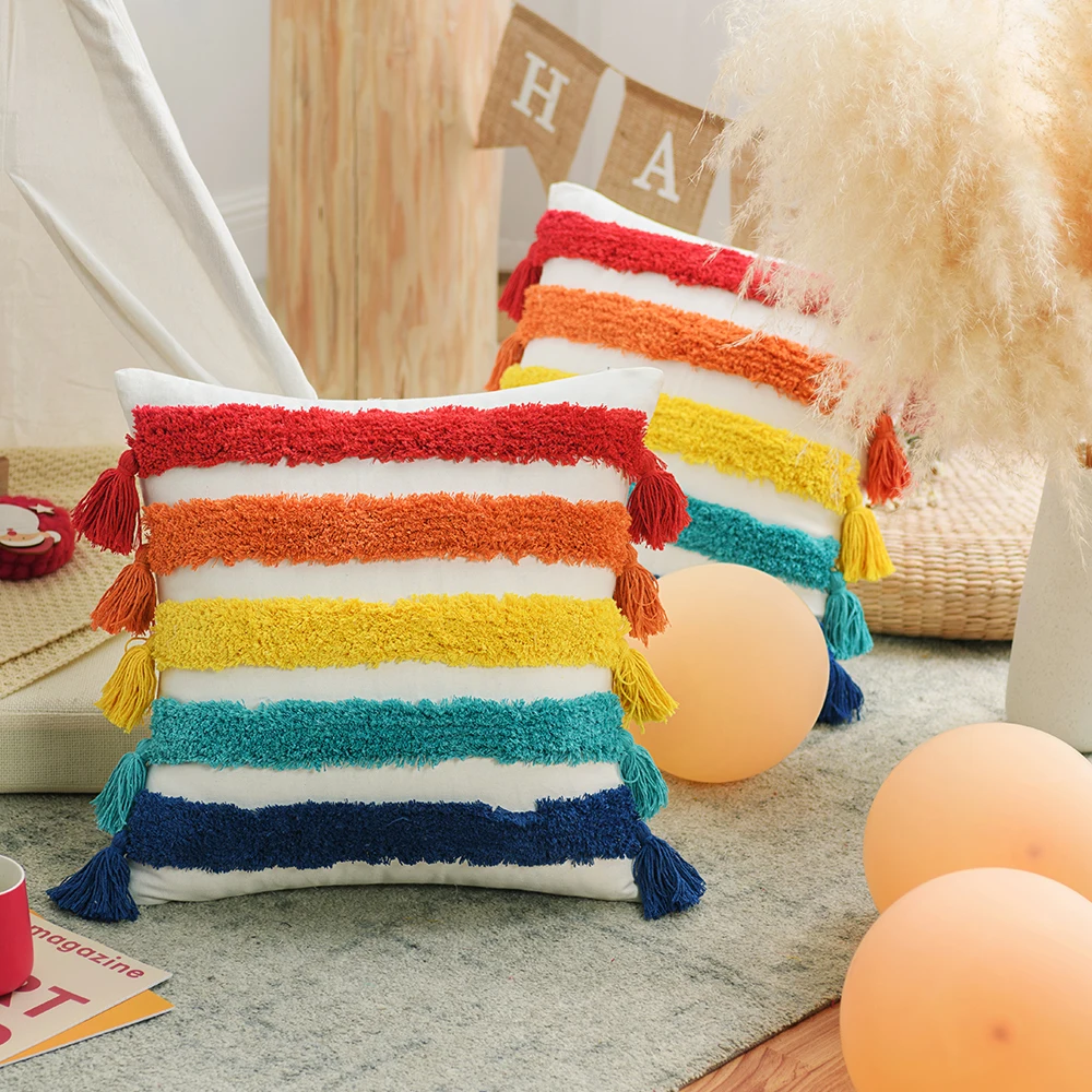 
Stock Fast Dispatch Home Decor Use Linen Material Christmas Decorative Cushion Cover 