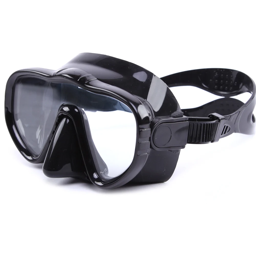 2021 New Adult Snorkeling Diving Goggles Set Silicone Anti Fog Large Lens Glasses Swimming