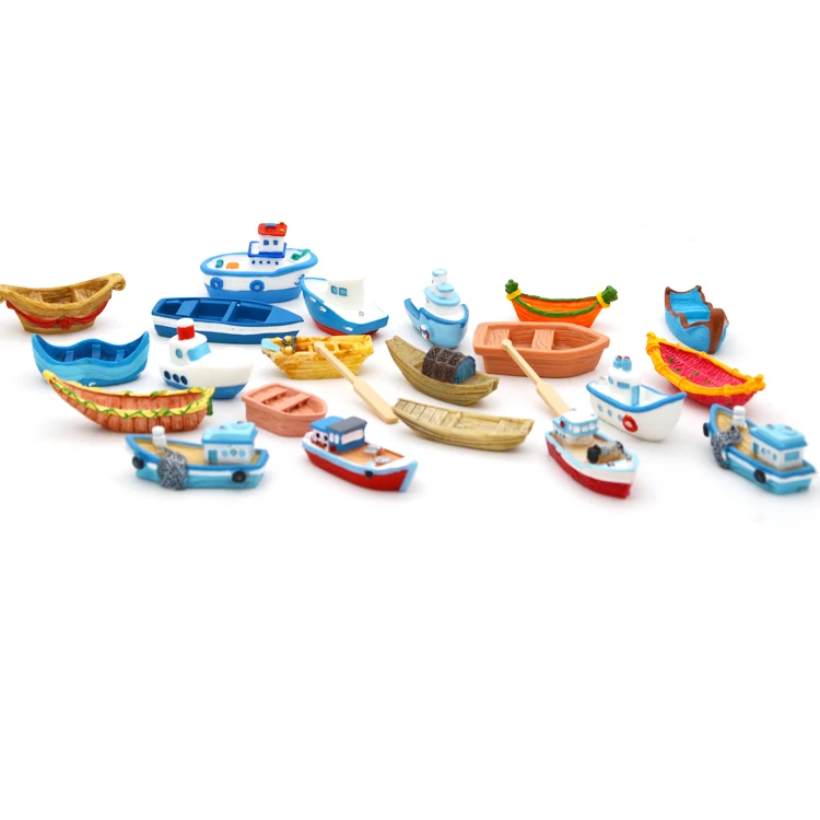 children toys for architecture model boat jet ship sails sailboat miniature boats