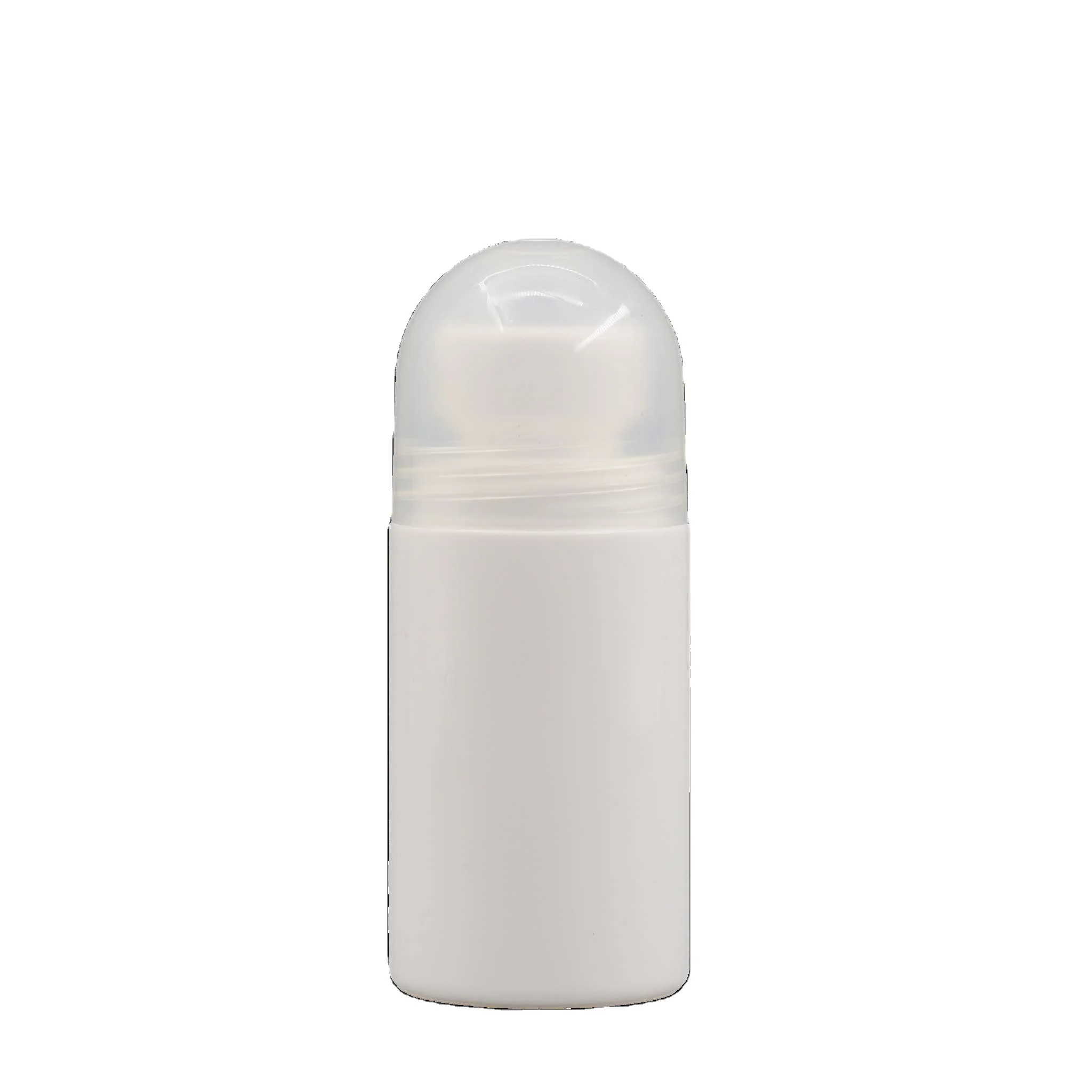 Cosmetics Empty Refillable PP Plastic straight round Roll on Bottle 30ml 60ml Deodorant Stick Essential Oil Perfume Container