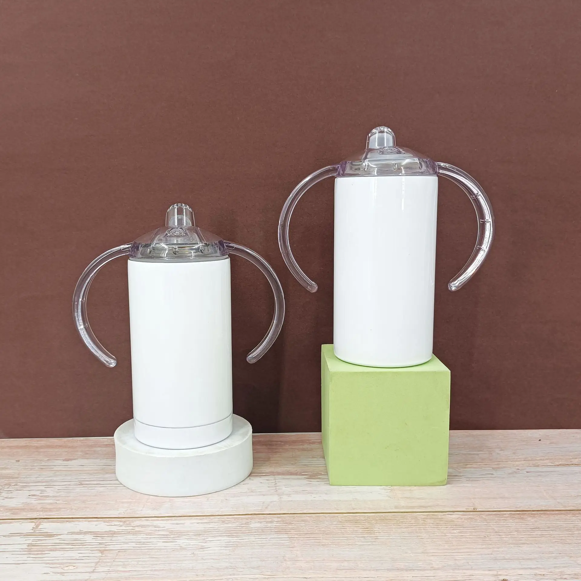12oz DIY Printing White Sublimation Blanks 360ml Fatty Straight Drinking Water Cup