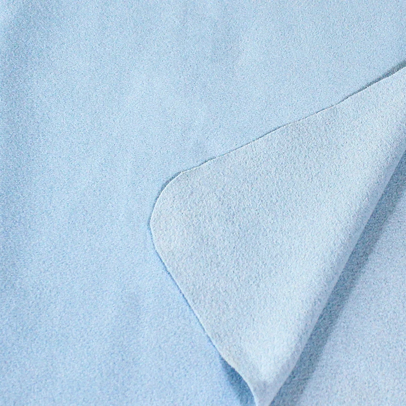 Edgeless design custom logo microfiber Sports fitness outdoor Sweat towel absorbent quick drying microfiber suede towel