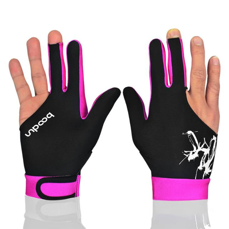 Защитные перчатки для бильярда с 3 пальцами