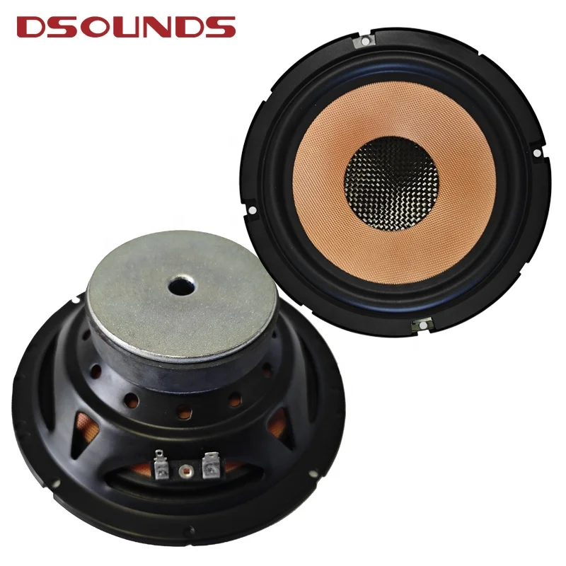 2-way Components 6.5 inch woofer Sound Quality Car Stereo Speaker RMS 50W Midrange Bass Tweeter Fullrange 2 way Car Speaker